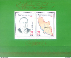 Presidente E Carta Geografica 1993. - Azerbaiján