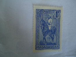 MADAGASCAR  MLN  STAMPS MEN ON HORSES - Madagascar (1960-...)