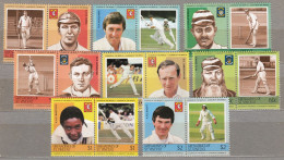 Grenadines Of St. Vincent 1984 Sport Cricket Mi 304-319 MNH(**) #Sp168 - Cricket