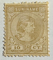 1892-1893. SURIMAN. Nuevo Con Fijasellos * - Suriname