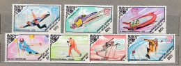 MONGOLIA 1984 Winter Olympic Games Sarajevo Mi 1649-1655 MNH(**) #Sp170 - Invierno 1984: Sarajevo