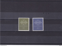 RFA 1959 EUROPA Yvert 193-194; Michel 320-321 NEUF** MNH - Ungebraucht
