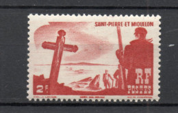 SAINT PIERRE ET MIQUELON N° 334   NEUF SANS CHARNIERE COTE  2.00€     MER CROIX - Unused Stamps