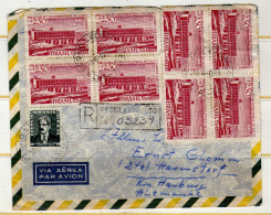 Bresil -  1959 - Lettre Recommandee Pour L'Allemagne - - Briefe U. Dokumente