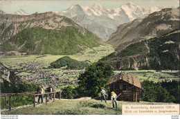 SUISSE BE  ST BEATENBERG   Amisbühl 1336m  Blick Auf Interlaken U. Jungfraukette...... - Beatenberg