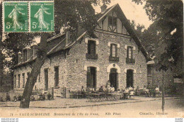 D78   VAUX SUR SEINE   Restaurant De L'Île De Vaux - Les Mureaux