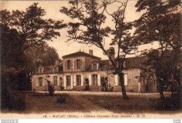 D33  MACAU  Château Constant Trois Moulins  ........... Carte Peu Courante - Margaux