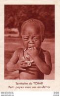 TCHAD  Petit Payen Avec Ses Amulettes  Calendrier 1955 - Formato Piccolo : 1941-60