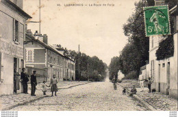 D95  LUZARCHES  La Route De Paris - Luzarches