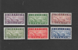 CHINA COLLECTION. CHINESE THRIFT MOVEMENT SET OF 6. MINT,. - Used Stamps