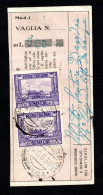 SOMALIA, INTERO POSTALE V2, RICEV. VAGLIA POSTALE, 1936 PM 121S EMISSIONE A RARO - Somalië