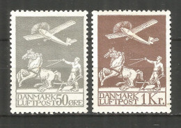 Denmark 1909 Year Mint Stamps  ( MLH ) Mi.# 180-181 - Unused Stamps