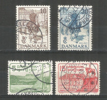Denmark 1937 Year Used Stamps - Oblitérés