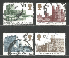 Great Britain 1992 Used Stamps 4v - Used Stamps