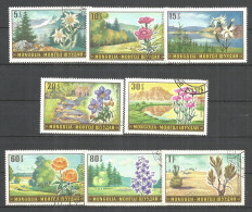 Mongolia 1969 Used Stamps CTO Flowers - Mongolie
