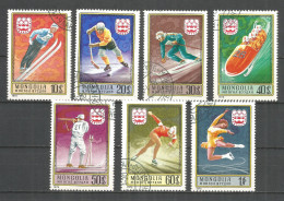 Mongolia 1975 Used Stamps CTO Sport - Mongolie
