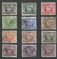 Poland 1922 Year , Used Stamps  Michel # 07-16 - Portomarken