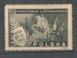 Poland 1946 Year, Mint MLH  Mi. # 420  OVPT - Ongebruikt