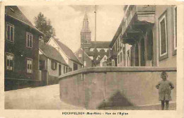 67 - Hochfelden - Rue De L'Eglise - Animée - Enfants - CPA - Voir Scans Recto-Verso - Hochfelden