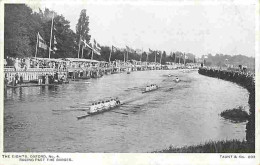 Angleterre - The Eights Oxford - No 4 - Racing Past The Barges - Animée - Aviron - CPA - Voir Scans Recto-Verso - Oxford