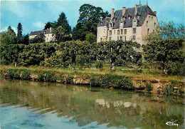 58 - Chatillon En Bazois - Le Château Vu Du Canal Du Nivernais - CPM - Voir Scans Recto-Verso - Chatillon En Bazois