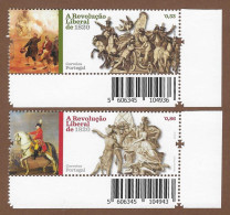 Portugal  2019  Mi.Nr. 4565 / 66 , A Revolucao Liberral De 1820 - Postfrisch / MNH / (**) - Nuovi