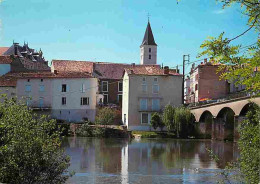 16 - Mansle - Le Clocher Et Le Pont Sur La Charente - CPM - Voir Scans Recto-Verso - Mansle