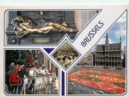 Belgique - Bruxelles - Brussel - Multivues - CPM - Voir Scans Recto-Verso - Viste Panoramiche, Panorama