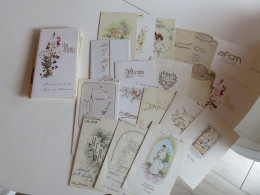 Lot De 50 Menus (Baptême, Communion, Mariage, Anniversaire...) - Menus