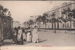 Cádiz Tipos Caditanos. Gazapo De Imprenta. Editor P.Z. - Cádiz