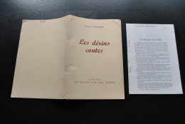 Edmond WARTIQUE Les Dérins Contes Les Cahiers Wallons Namur 1954? Rélis Namurwès Littérature Dialecte Wallonne Wallon - Belgique