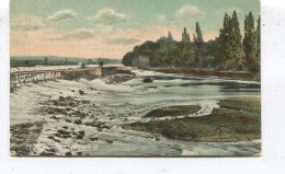 CPA - TEDDINGTON - THE WEIR - 1907 - Stamp - - Middlesex