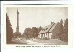 Queenston Heights  General Brock's Monument And Restaurant - Niagarafälle