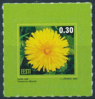 Mi 495 MNH ** / Flower, Common Dandelion, Taraxacum Officinale, Self-adhesive - Estonia