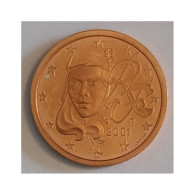 FRANCE - 5 CENT 2001 - NOUVELLE MARIANNE - BE - France