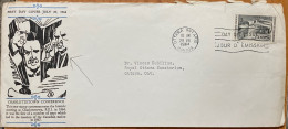 CANADA 1964, ADVERTISING COVER BY SCHERING, PRIVATE PRINT, LIMITED ISSUE, CHARLOTTETOWN CONFERENCE, OTTAWA CITY CANCEL, - Cartas & Documentos