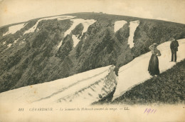 CPA  Alpinisme 1900_ Le Sommet Du Hohneck Couvert De Neige *Edit. Levy N° 181 ** 2scans - Mountaineering, Alpinism