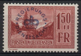 Liechtenstein YT Service 19 Neuf Avec Charnière X MH - Dienstmarken