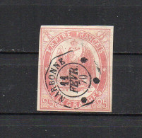 FRANCE - FR2022 - Timbre Télégraphe - 1868 - N° 1 - Oblitéré - Telegramas Y Teléfonos