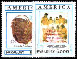 Paraguay 1991 Visit Of King And Queen Of Spain Unmounted Mint. - Paraguay