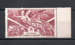 SAINT PIERRE ET MIQUELON   PA N° 11  NEUF SANS CHARNIERE COTE 3.50€   ANNIVERSAIRE DE LA VICTOIRE - Neufs