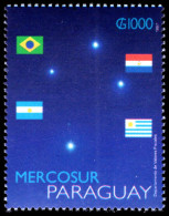 Paraguay 1997 Sixth Anniversary Of Mercosur Unmounted Mint. - Paraguay