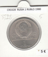 CR3328 MONEDA RUSIA 1 RUBLO 1980 MBC - Sonstige – Europa