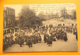 LEUZE  -  Etablissement Des Dames De St François De Sales - Jardin Du Pensionnat   -  1911 - Leuze-en-Hainaut