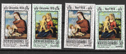 NEW HEBRIDES - 1970 - NATALE - SERIE 4 VALORI - NUOVA MNH** (YVERT 300\3 - MICHEL 297\300) - Other & Unclassified