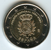 Espagne Spain 2 Euro 2024 200 Ans De La Police UNC - Spanien