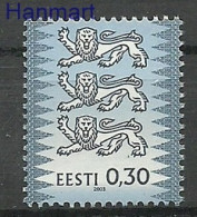 Estonia 2003 Mi 357IIIC MNH  (ZE3 EST357IIIC) - Briefmarken
