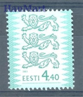 Estonia 2001 Mi 376II MNH  (ZE3 EST376II) - Briefmarken