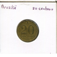 20 CENTAVOS 1945 BRAZIL Coin #AR305.U.A - Brasil
