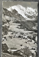 Wengen Mit Jungfrau /Photo Gyger Adelboden - Wengen